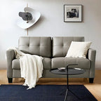 57.50 Faux Leather Loveseat