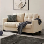 57.50 Faux Leather Loveseat