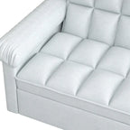 56 Foam Sofa Bed with Pull-Out Sleeper and Adjustable Backrest