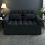 56 Foam Sofa Bed with Pull-Out Sleeper and Adjustable Backrest