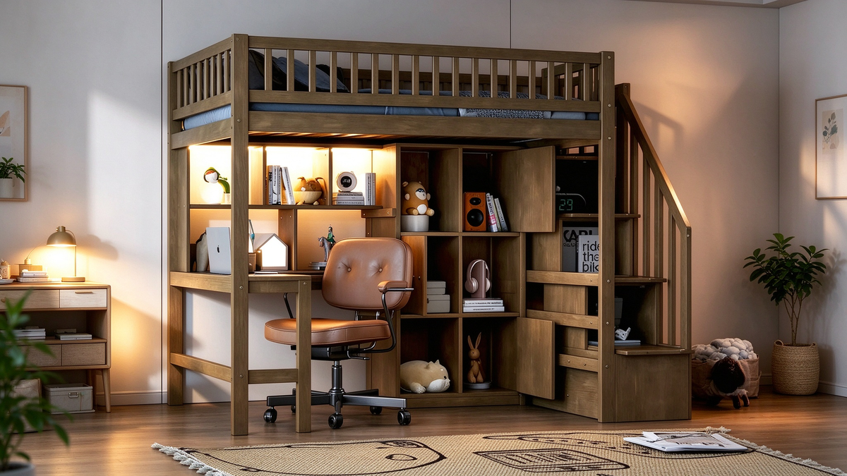 Twin Size Loft Bed