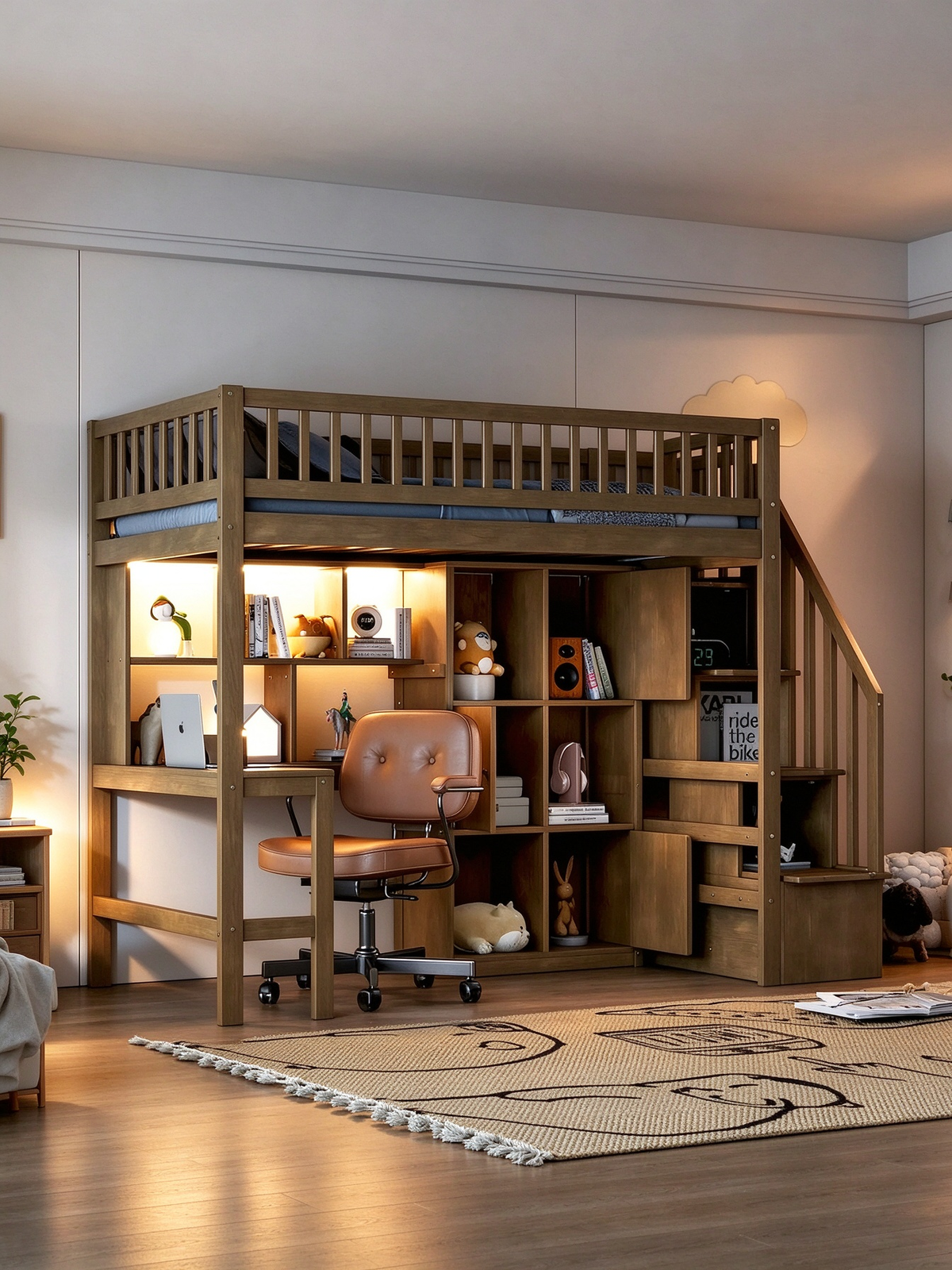 Twin Size Loft Bed