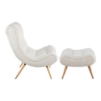 Chair with Ottoman