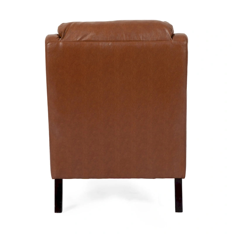 Contemporary Pillow Tufted Club Chair