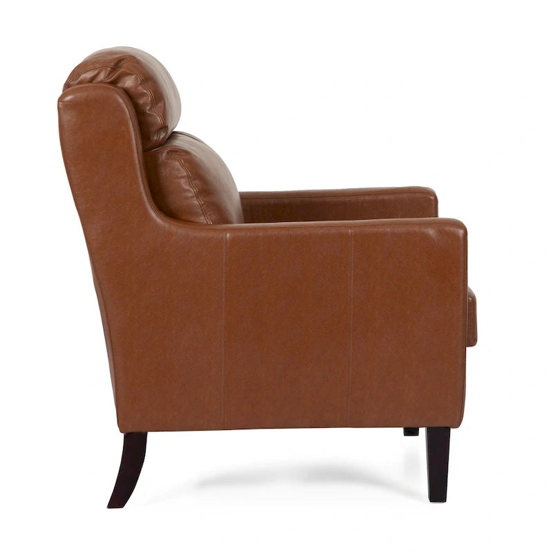Contemporary Pillow Tufted Club Chair