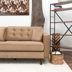 Mid Century Modern Velvet Living Room Couch