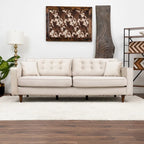 Mid Century Modern Velvet Living Room Couch