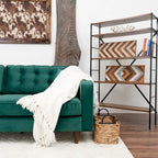Mid Century Modern Velvet Living Room Couch