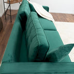 Mid Century Modern Velvet Living Room Couch