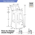 Industrial Metal Bar Stools