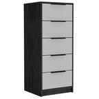 5 Drawer Dresser, Vertical Dresser