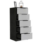 5 Drawer Dresser, Vertical Dresser