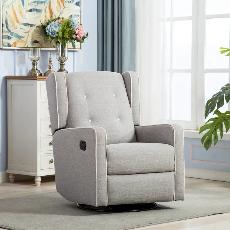 Racing Swivel Rocker Recliner Chair