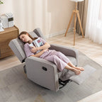 Racing Swivel Rocker Recliner Chair