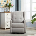 Racing Swivel Rocker Recliner Chair