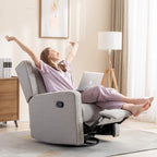 Racing Swivel Rocker Recliner Chair