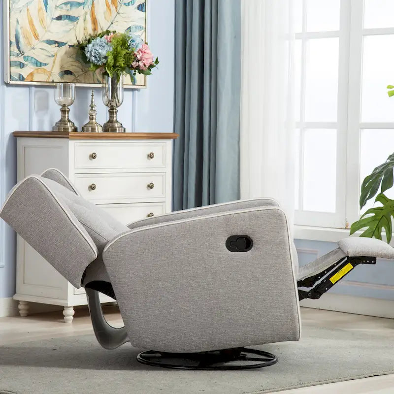 Racing Swivel Rocker Recliner Chair
