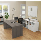 U-Desk with Two Drawers