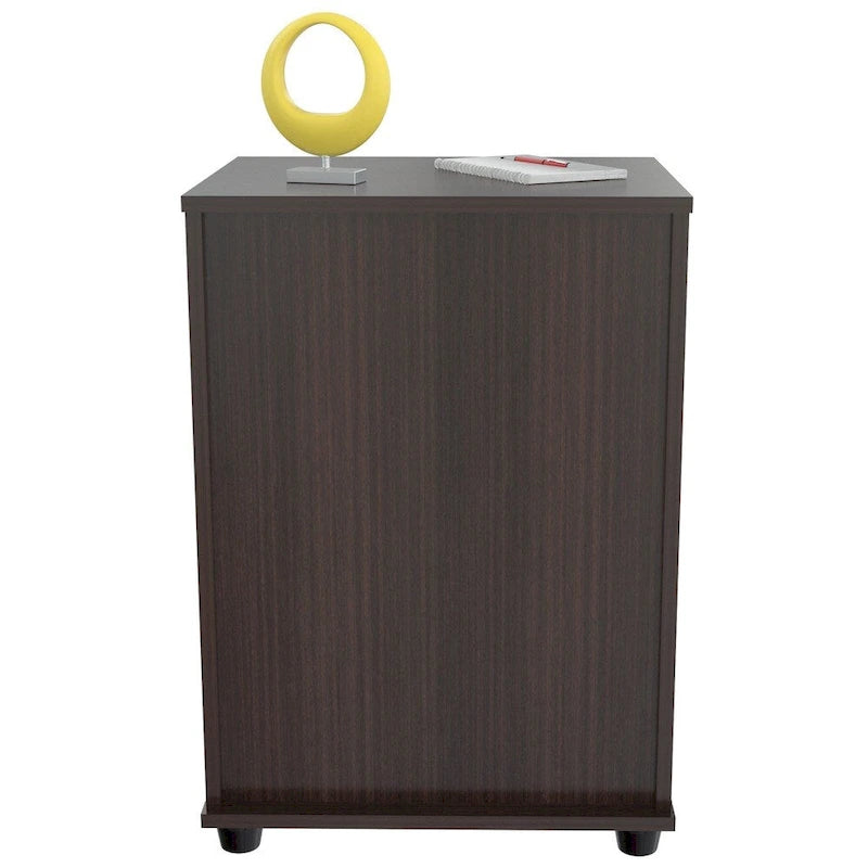 3-Drawer Espresso File Cabinet