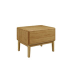 Queen Platform Bedroom with Dresser in Golden