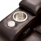 Power Motion Recliner with 2 Convenient Cup Holders