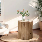 Retro Fashion Style Cylindrical Coffee Table