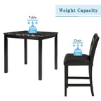 Kitchen Dining Table with 4 Chairs