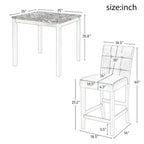 Kitchen Dining Table with 4 Chairs