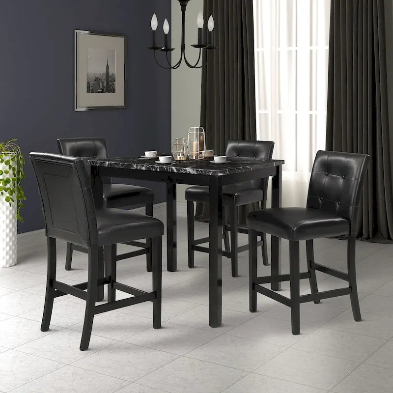 Kitchen Dining Table with 4 Chairs