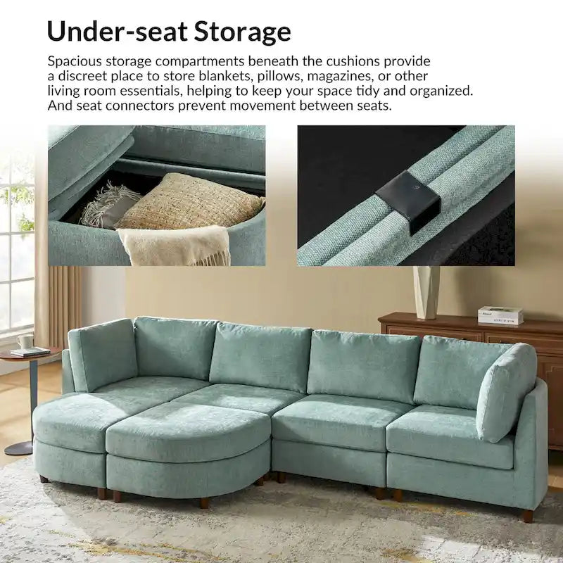 Sectional Sofa with Reversible Chaise