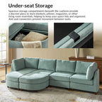 Sectional Sofa with Reversible Chaise