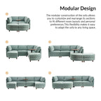 Sectional Sofa with Reversible Chaise