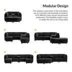 Sectional Sofa with Reversible Chaise