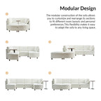 Sectional Sofa with Reversible Chaise