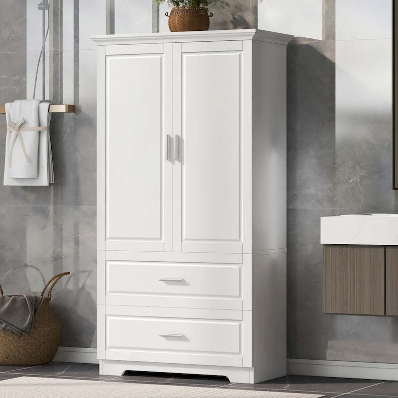 Cabinet with Two Doors and Drawers